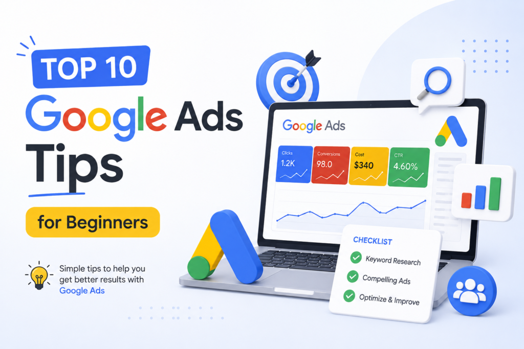 Top 10 Google Ads Tips for Beginners