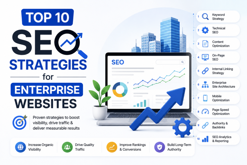 Top 10 SEO Strategies for Enterprise Websites